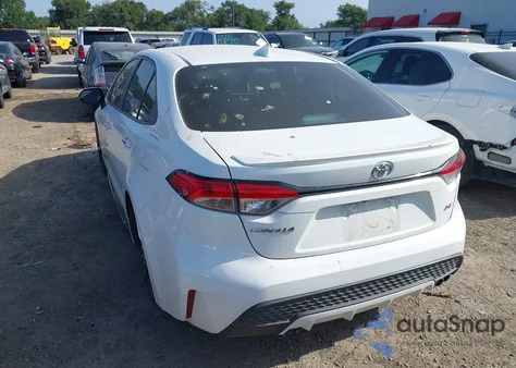 2021 Toyota Corolla Se/Night Shade from USA, damaged, VIN 5YFS4MCE7MP060039